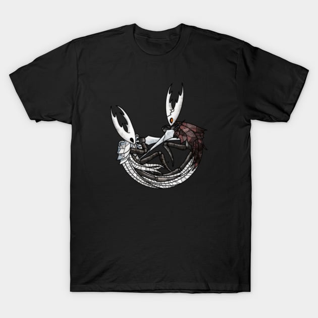 The pure vessel and the hollow knight T-Shirt by Quimser